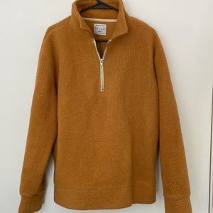 Urban Outfitters Fuzzy Quarter Zip